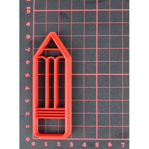 Crayon à papier - Thème rentrée scolaire - Emporte-pièce