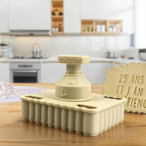 Emporte-pièce personnalisable PivoFix – Modèle Prénom étoilé