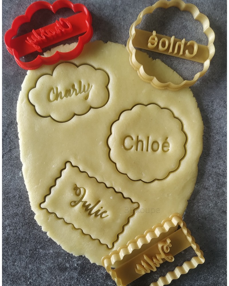 Biscuits décorés personnalisé lettre et son enveloppe