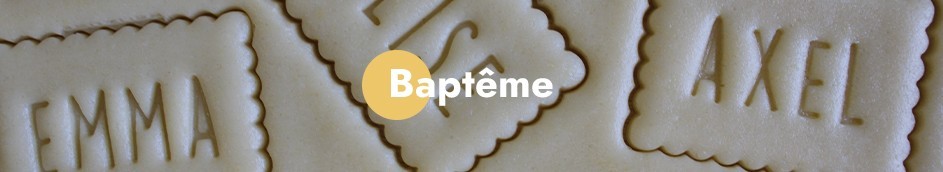 Emporte Pièce pour Baptême : Célébrer ce Saint Évènement